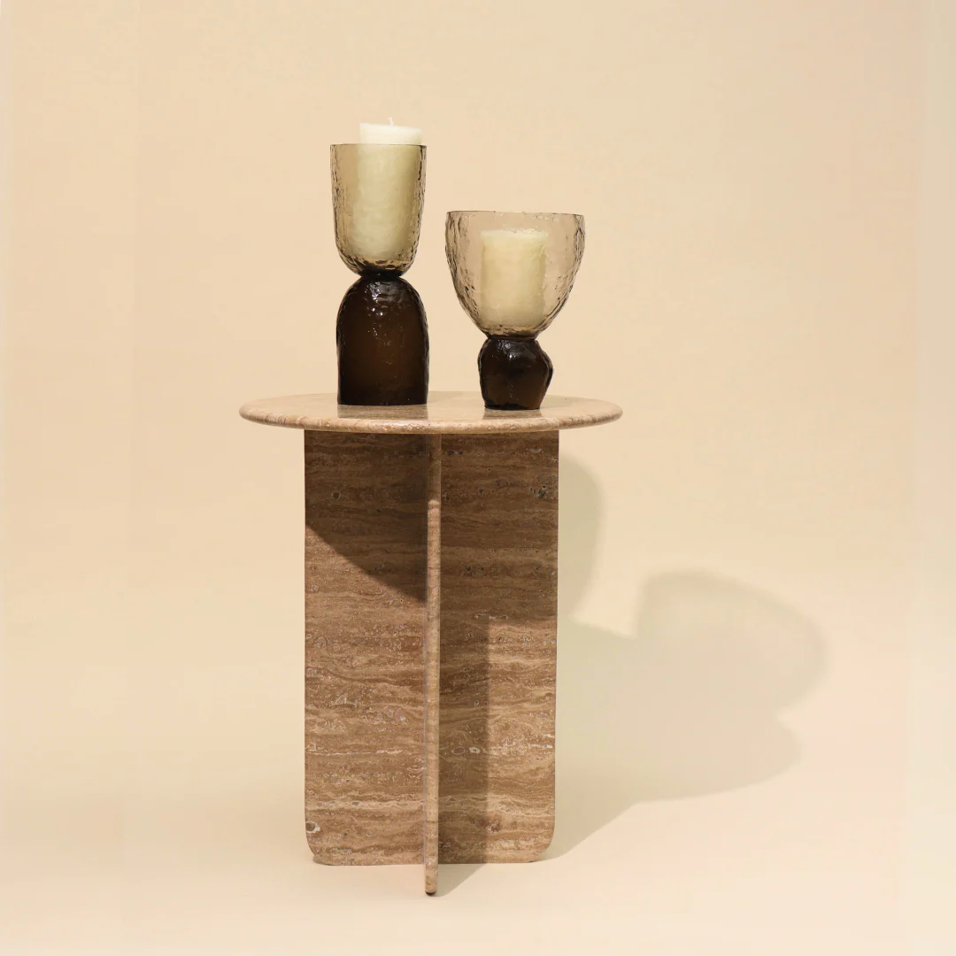 Norge Marble Table - Travertine - Image 8