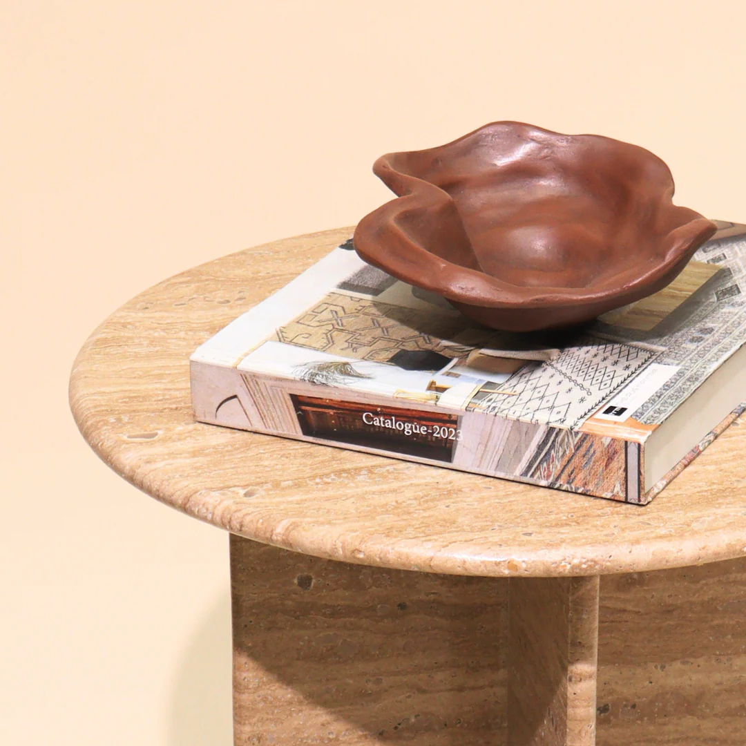 Norge Marble Table - Travertine - Image 11